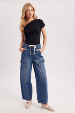 Load image into Gallery viewer, Delia Draped Knit Asymmetric One Shoulder Top