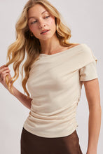 Load image into Gallery viewer, Asymmetrical Ruched Top