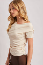 Load image into Gallery viewer, Asymmetrical Ruched Top