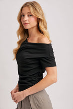 Load image into Gallery viewer, Asymmetrical Ruched Top