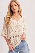 Load image into Gallery viewer, Lennon Crochet Top