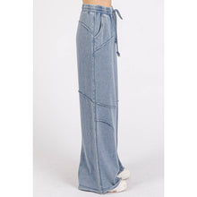 Load image into Gallery viewer, Skye Mineral Wash Elastic Waist Pants