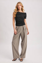 Load image into Gallery viewer, Asymmetrical Ruched Top