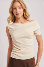 Load image into Gallery viewer, Asymmetrical Ruched Top