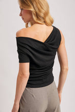 Load image into Gallery viewer, Asymmetrical Ruched Top