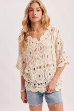 Load image into Gallery viewer, Lennon Crochet Top