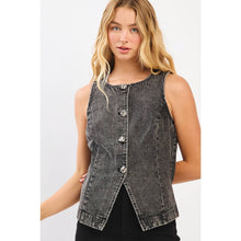 Load image into Gallery viewer, Beatrix Denim Vest