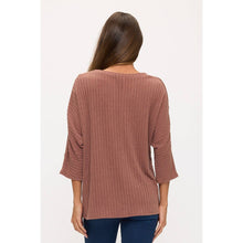 Load image into Gallery viewer, Veronica 3/4 Sleeve Sweater