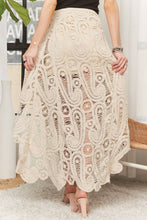 Load image into Gallery viewer, Ocean High Low Crochet Skirt