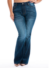 Load image into Gallery viewer, Jordan Mid Rise Flare (Regular & Petite) Jeans