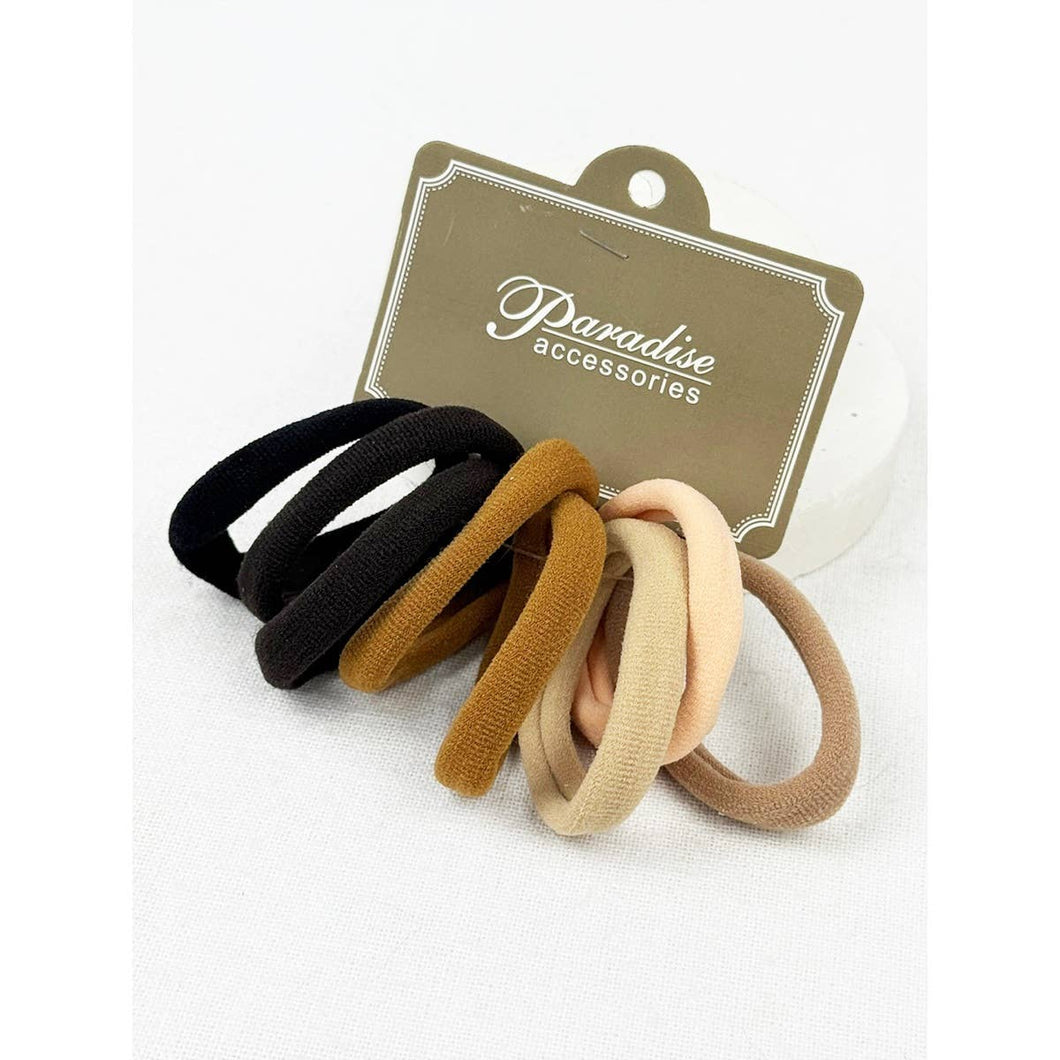 Neutral Hair Elastic Ties
