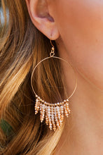 Load image into Gallery viewer, Lavinia Beaded Earrings-Champagne
