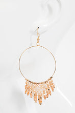 Load image into Gallery viewer, Lavinia Beaded Earrings-Champagne
