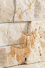 Load image into Gallery viewer, Lavinia Beaded Earrings-Mauve
