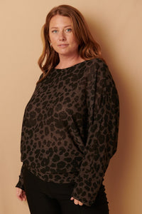 Vivian Leopard Dolman | All Sizes