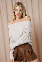 Load image into Gallery viewer, Maddy Off Shoulder Blouse in Sand
