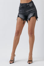 Load image into Gallery viewer, Ciara Criss Cross Shorts in Black
