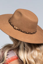 Load image into Gallery viewer, Braided Belt Panama Hat | 100% Wool
