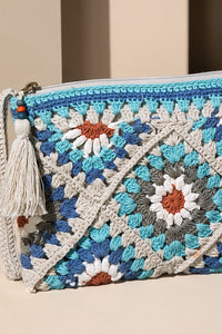Daisy Handmade Crochet Clutch