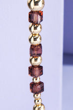 Load image into Gallery viewer, Melody Glass Bead Necklace - Peach
