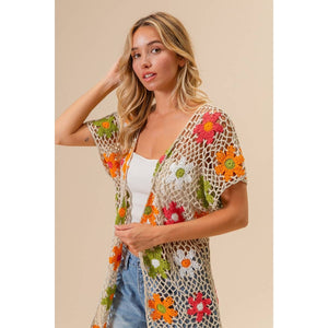 (Ashdown) Daisy Colorful Cardigan