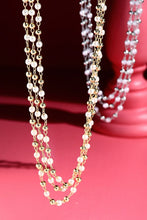 Load image into Gallery viewer, Ingrid Petite Pearl Beaded Necklace - Gold
