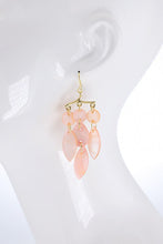 Load image into Gallery viewer, Avalon Drop Earrings in Light Pink
