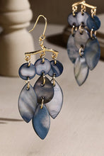 Load image into Gallery viewer, Avalon Drop Earrings in Dark Grey
