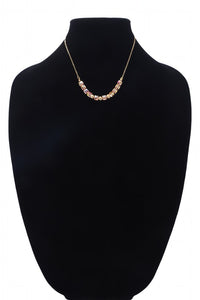 Lia Necklace - Clear Beads