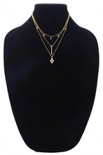 Load image into Gallery viewer, Lindsay Layered Crystal Necklace - Gold
