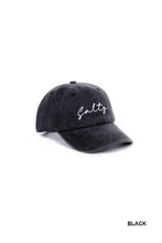 Load image into Gallery viewer, Salty hat - Black
