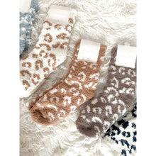 Load image into Gallery viewer, Cozy Leopard Print Socks (more colors)
