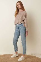 Load image into Gallery viewer, Andi Leopard Top in Mauve
