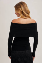 Load image into Gallery viewer, Brandi Off Shoulder Fitted Sweater
