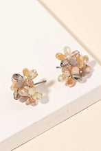 Load image into Gallery viewer, Crystal Flowers Earrings
