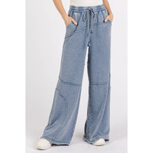 Load image into Gallery viewer, Skye Mineral Wash Elastic Waist Pants

