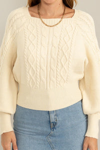 Juliette Square Neck Sweater