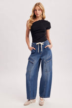 Load image into Gallery viewer, Delia Draped Knit Asymmetric One Shoulder Top
