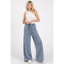 Load image into Gallery viewer, Skye Mineral Wash Elastic Waist Pants
