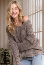 Load image into Gallery viewer, Mattie Distressed Sweater
