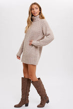 Load image into Gallery viewer, Love you a Latte Sweater Dress
