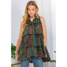 Load image into Gallery viewer, Emma Patchwork Buttondown Blouse
