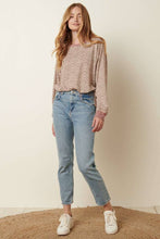 Load image into Gallery viewer, Andi Leopard Top in Mauve
