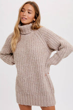 Load image into Gallery viewer, Love you a Latte Sweater Dress
