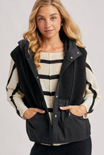 Load image into Gallery viewer, Daria Sheer Striped Oversize Knit Pullover
