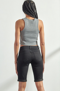 SALE - Black Bermuda Shorts (Sizes 0-15)