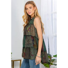 Load image into Gallery viewer, Emma Patchwork Buttondown Blouse
