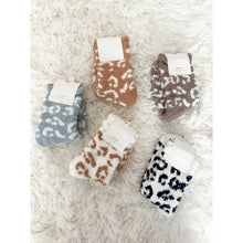 Load image into Gallery viewer, Cozy Leopard Print Socks (more colors)
