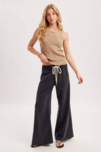 Load image into Gallery viewer, Sunny Relaxed Mid Rise Flare Knit Pants
