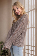 Load image into Gallery viewer, Mattie Distressed Sweater
